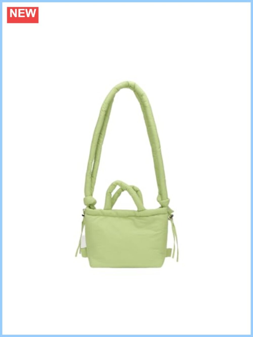 Quilted Puffer Tote Bag Lightweight Puffy Shoulder Crossbody Bag